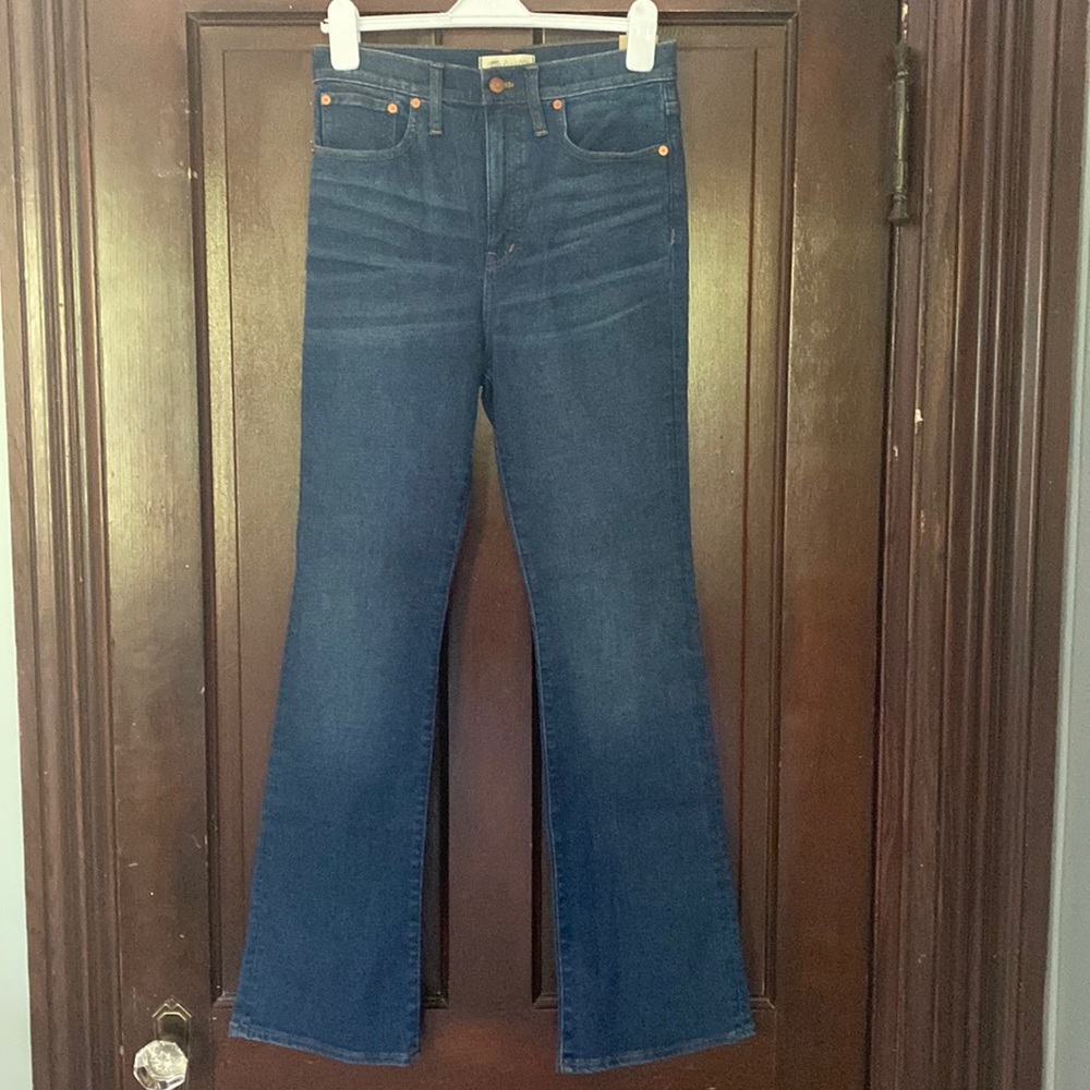 Madewell skinny flare jeans